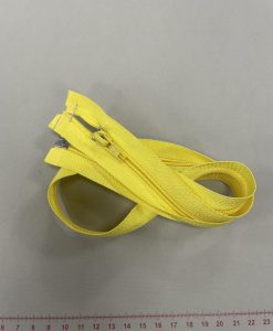 Spiralinis išsegamas užtrauktukas "Geltonas", 60 cm