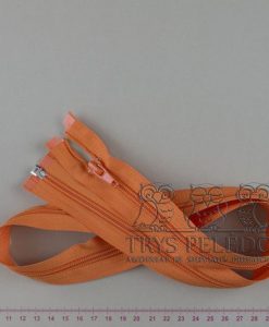 Spiralinis užtrauktukas „Oranžinis“, 85 cm