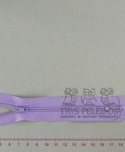 Spiralinis užtrauktukas „Violetinis“, 14 cm