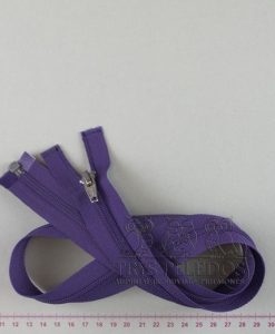 Spiralinis užtrauktukas „Violetinis“, 80 cm