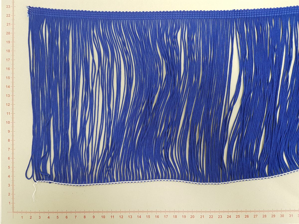 Dekoratyvinė kutų juostelė, 200 mm, ryškiai mėlyna