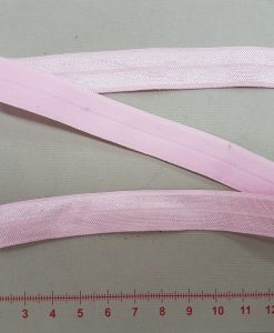 Elastinė kantavimo juostelė 16 mm, šviesiai rožinė
