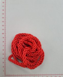 Ilgesnė dekoratyvinė virvelė Raudona, 3 mm