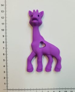 Silikoninis kramtukas Alyvinė žirafa