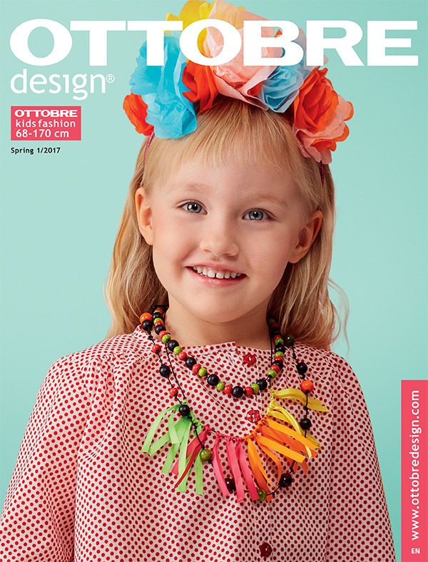 Ottobre Design Spring Kids Fashion 1/2017 modernūs modeliai