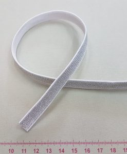 Metalizuota guma balta Sidabrinė/ 10mm