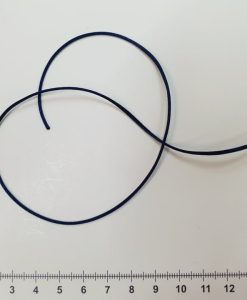 Satino virvelė tamsiai mėlyna 1,5mm