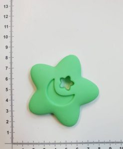 Silikoninis kramtukas Žalia žvaigždutė