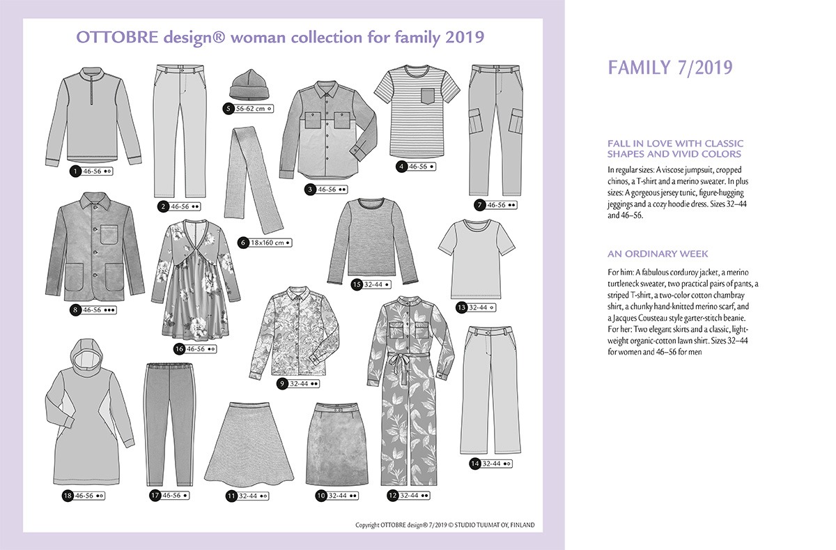 Ottobre Design Family 7/2019