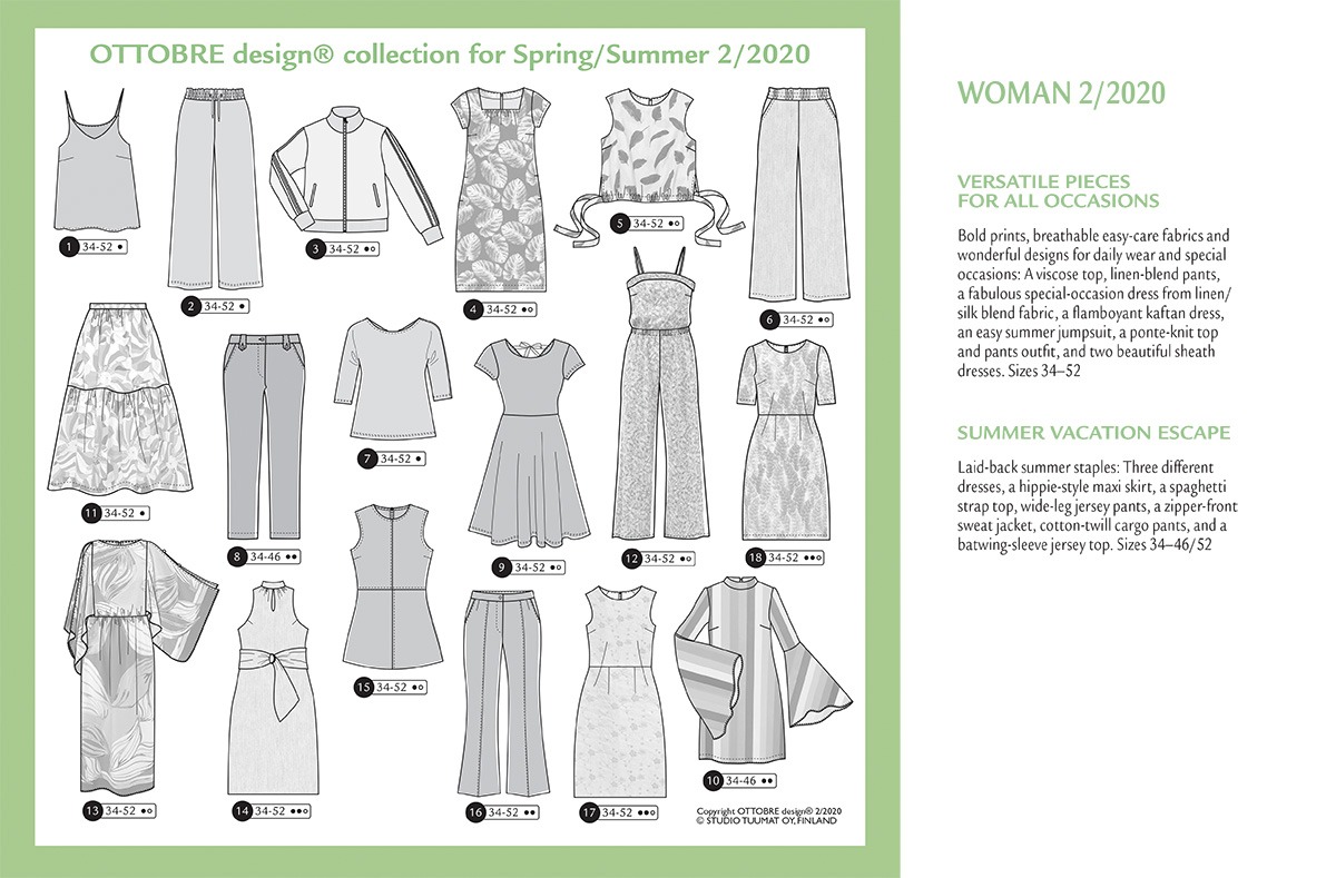 Ottobre Design Spring/Summer Woman 2/2020