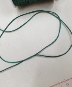 Satino virvelė tamsiai žalia 1,5mm
