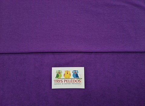 Kilpinis trikotažas Ryškiai violetinis 290 g/m2