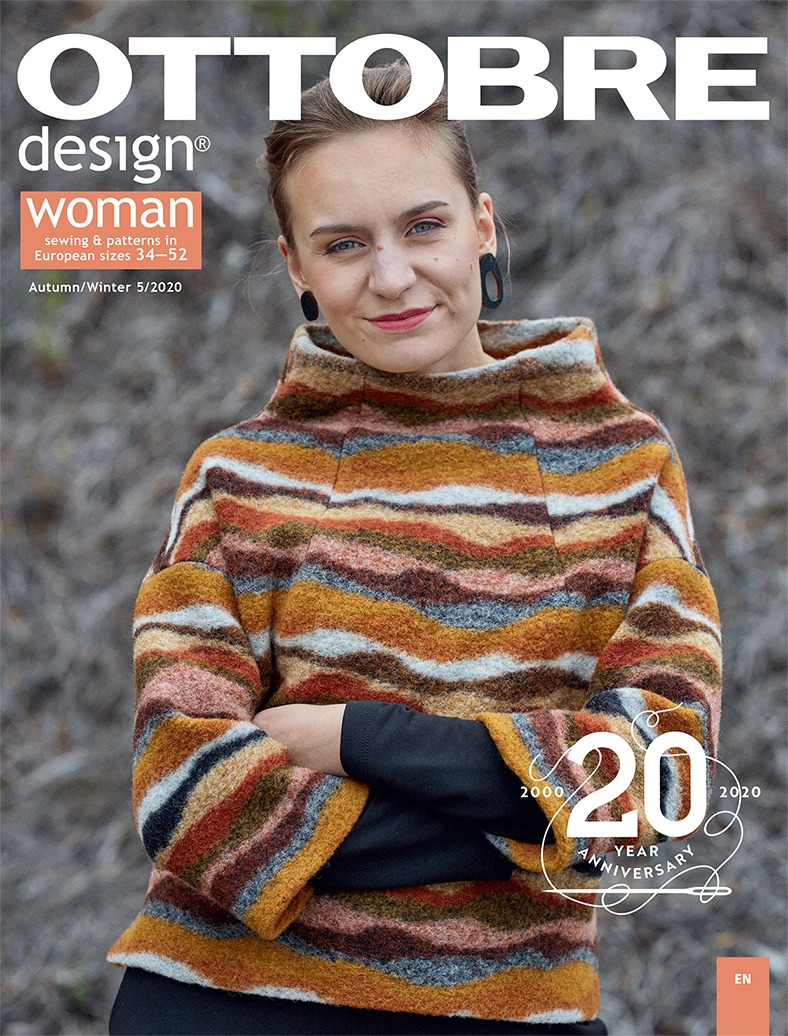 Ottobre Design Autumn/Winter Woman 5/2020 modernūs modeliai
