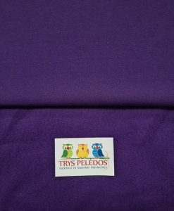 Pašiltintas storas trikotažas Violetinis
