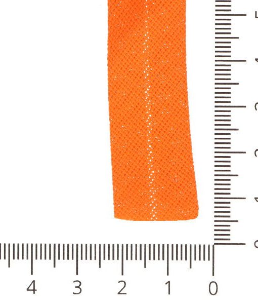 Medvilninė kantavimo juostelė Oranžinė 18 mm