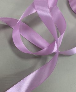 Atlasinė juostelė 20mm rožinė su violetiniu atspalviu (minkštesnė)