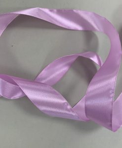 Atlasinė juostelė 25mm rožinė su violetiniu atspalviu (minkštesnė)