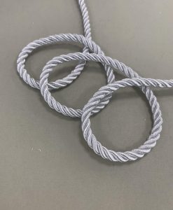 Dekoratyvinė Sidabrinė 5mm virvelė