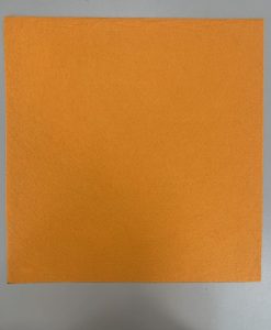 Dirbtinio veltinio filco lakštas draubuzias polisteris oranžinis