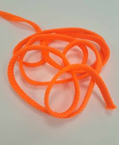 Sintetinė plokščia virvelė NEON oranžinė 10mm