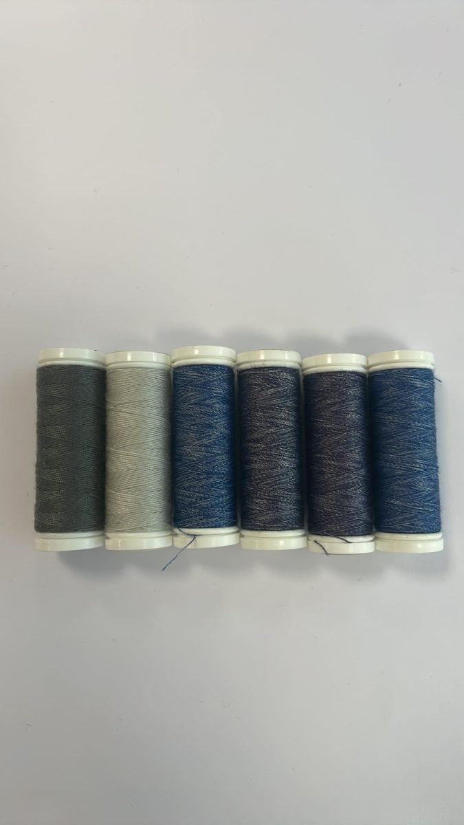 Siuvimo siūlai džinsui, Ariadna Talia 30, 70m, 6 spalvų pakuotė