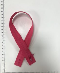 Paslėptas užtrauktukas "Ryškiai rožinis" 35 cm