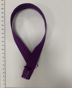 Paslėptas užtrauktukas "Violetinis" 35 cm