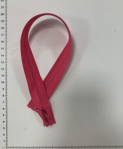 Paslėptas užtrauktukas "Ryškiai rožinis" 30 cm