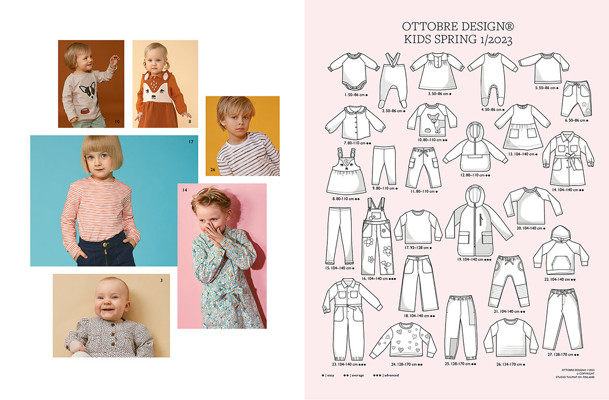 Ottobre Design Spring Kids Fashion 1/2023