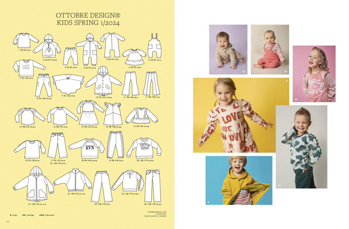 Ottobre Design Spring Kids Fashion 1/2024