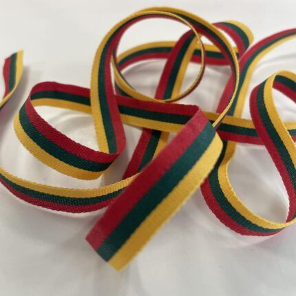 Dekoratyvinė juostelė, Trispalvė 10 mm