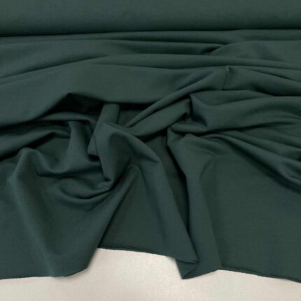 Kilpinis trikotažas Forest green, 250 g/m2