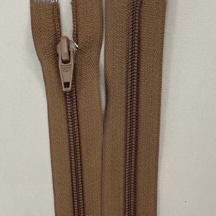 Spiralinis užtrauktukas "Rudas", 70 cm