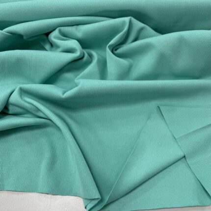 Plonesnis rib trikotažas Mint