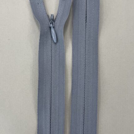 Paslėptas užtrauktukas "Pilkas", 30 cm