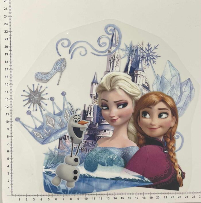 Termoaplikacija princesės Ana ir Elza, didelė