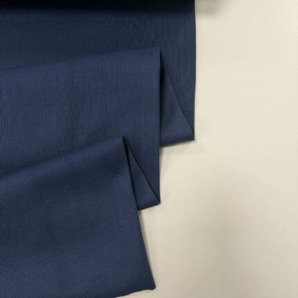 Vidutinis Rib trikotažas Denim