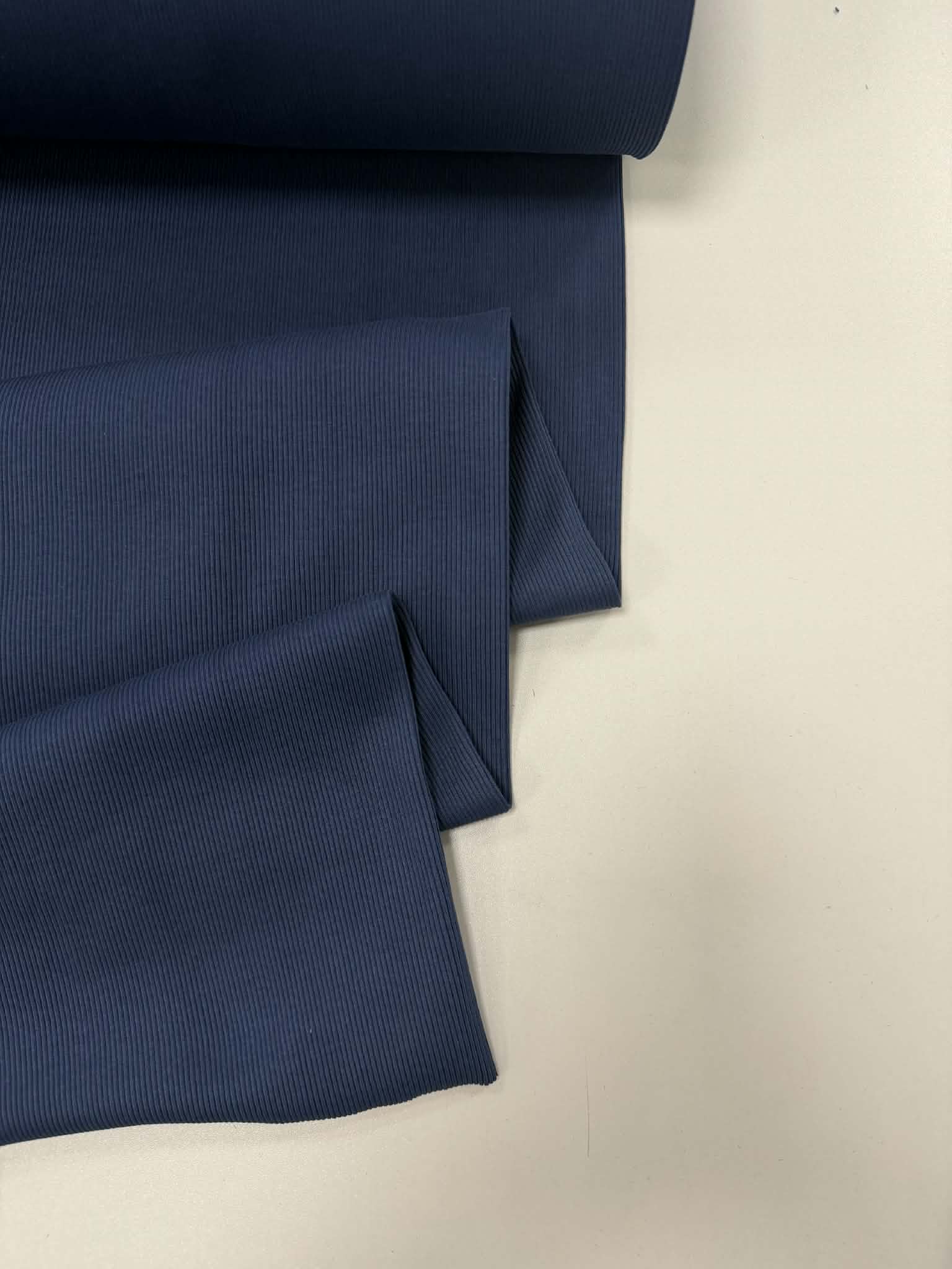 Vidutinis Rib trikotažas Denim Vidutinis Rib trikotažas Denim