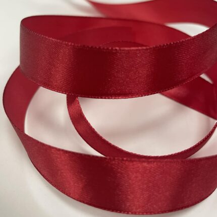 Atlasinė juostelė 20mm, avietinė