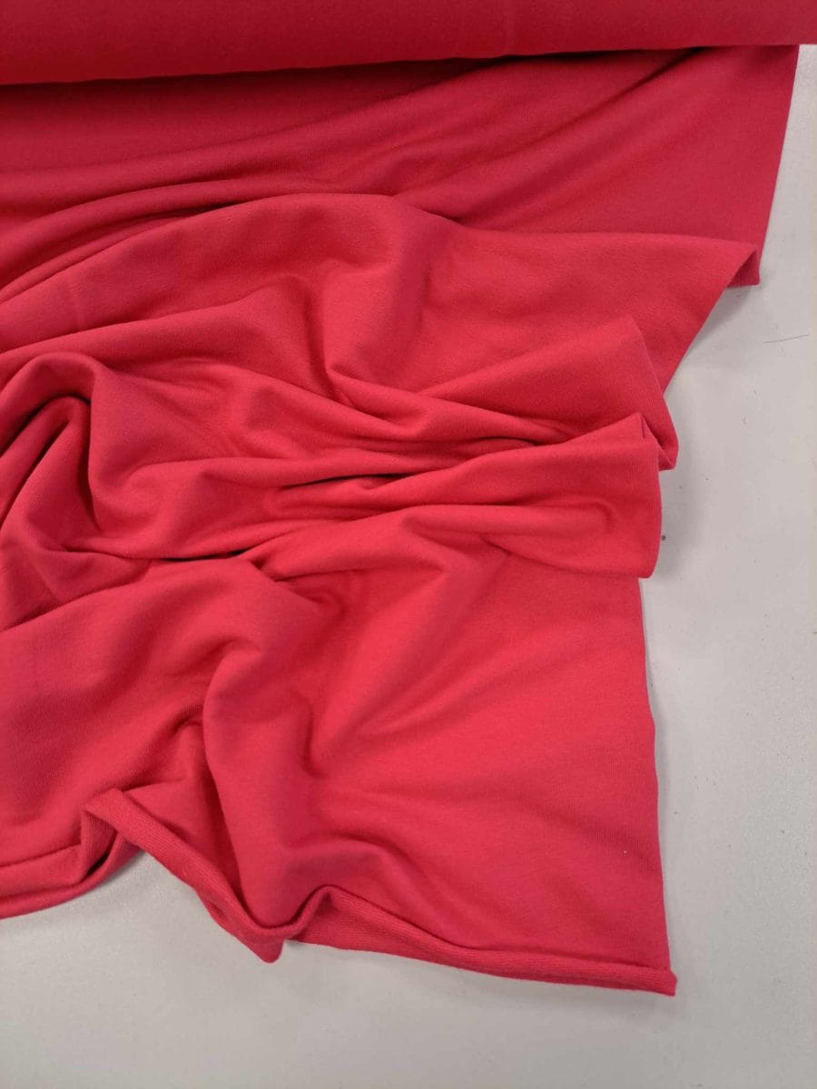 Pašiltintas, nestoras elastingas trikotažas Rožinis
