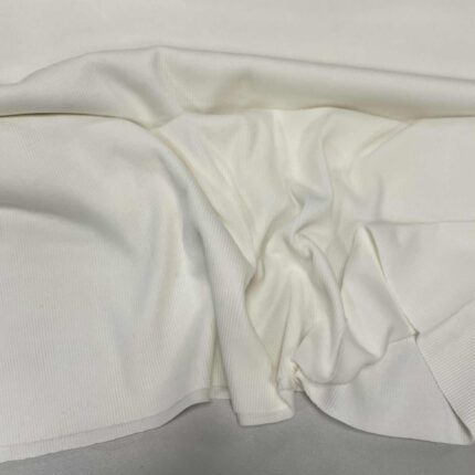 Plonesnis rib trikotažas Ecru