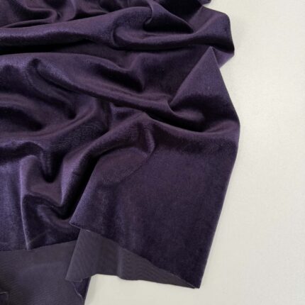 Sintetinis veliūras Baklažanas