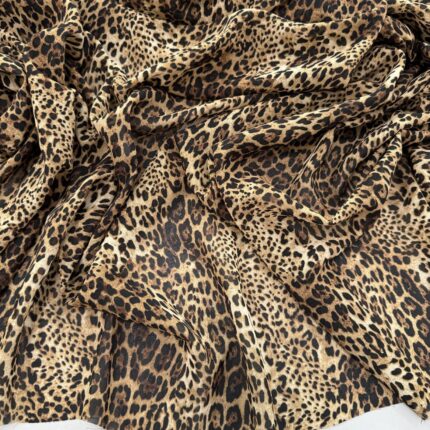 Šifonas Smulkus leopardo raštas — šifonas | Trys Pelėdos