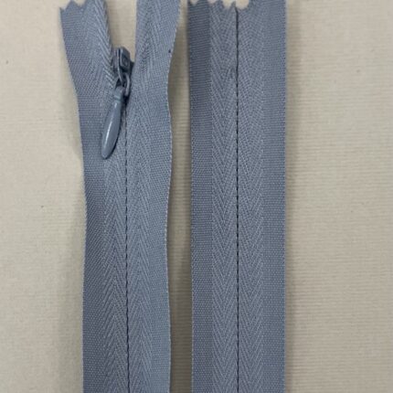 Paslėptas užtrauktukas "Pilkas", 25 cm