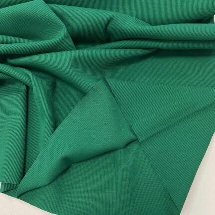 Plonesnis rib trikotažas Green