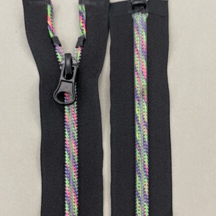 Spiralinis užtrauktukas "Juodas", 75 cm