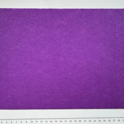 Dirbtinio veltinio (filco) lakštas, violetinis — 1 mm | Trys Pelėdos