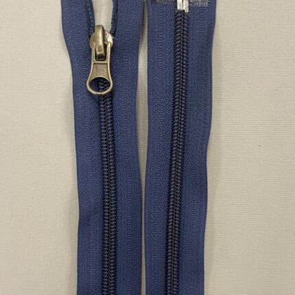Spiralinis užtrauktukas "Tamsiai mėlynas", 75 cm