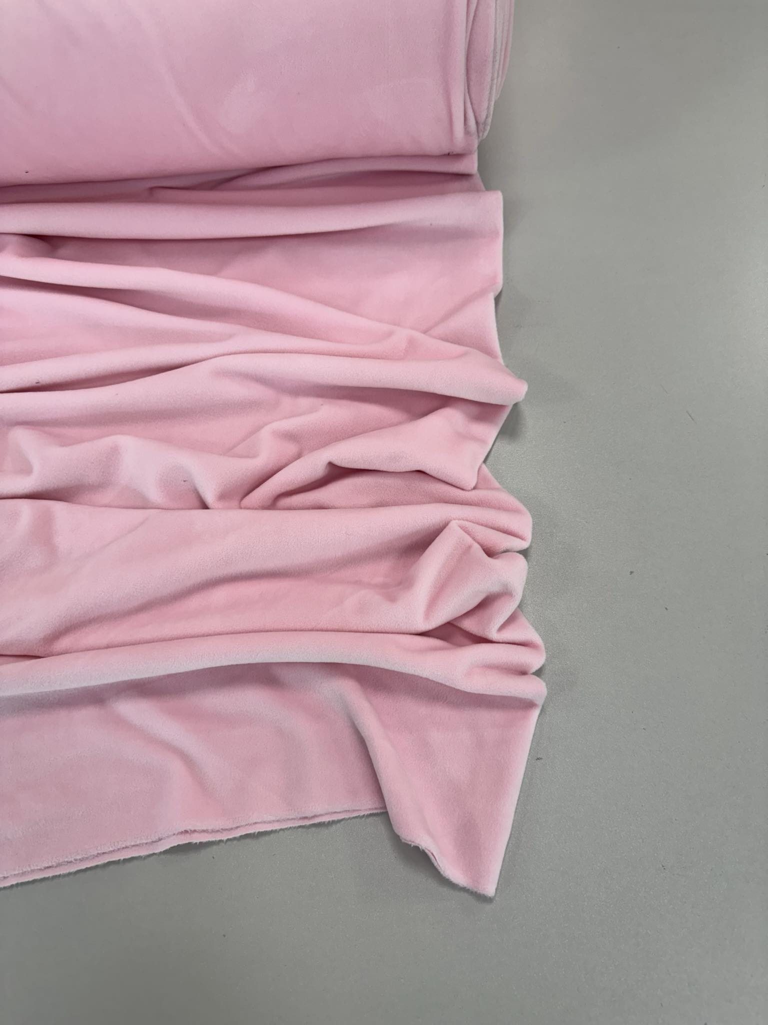 Soft veliūras Šviesiai rožinė — veliūras | Trys Pelėdos