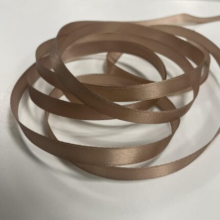Atlasinė juostelė 10mm, kakavinė